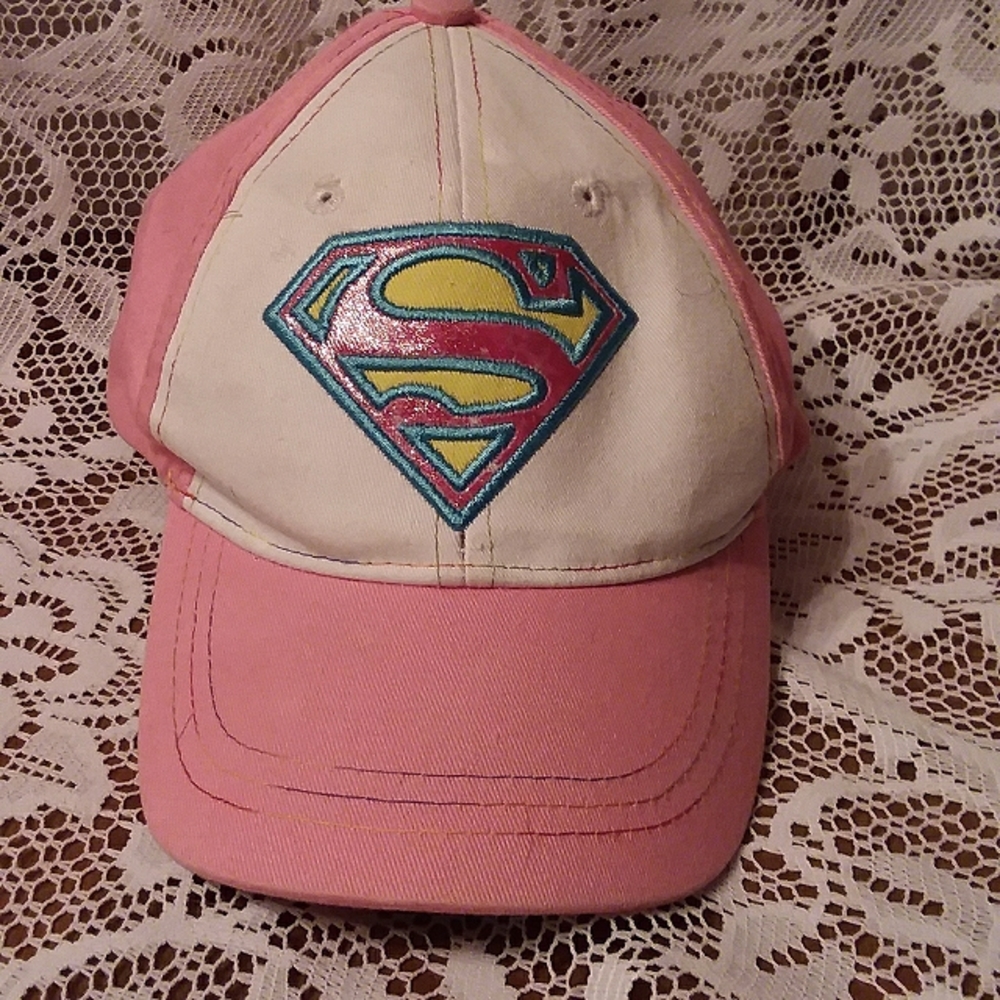 Super man girls hat